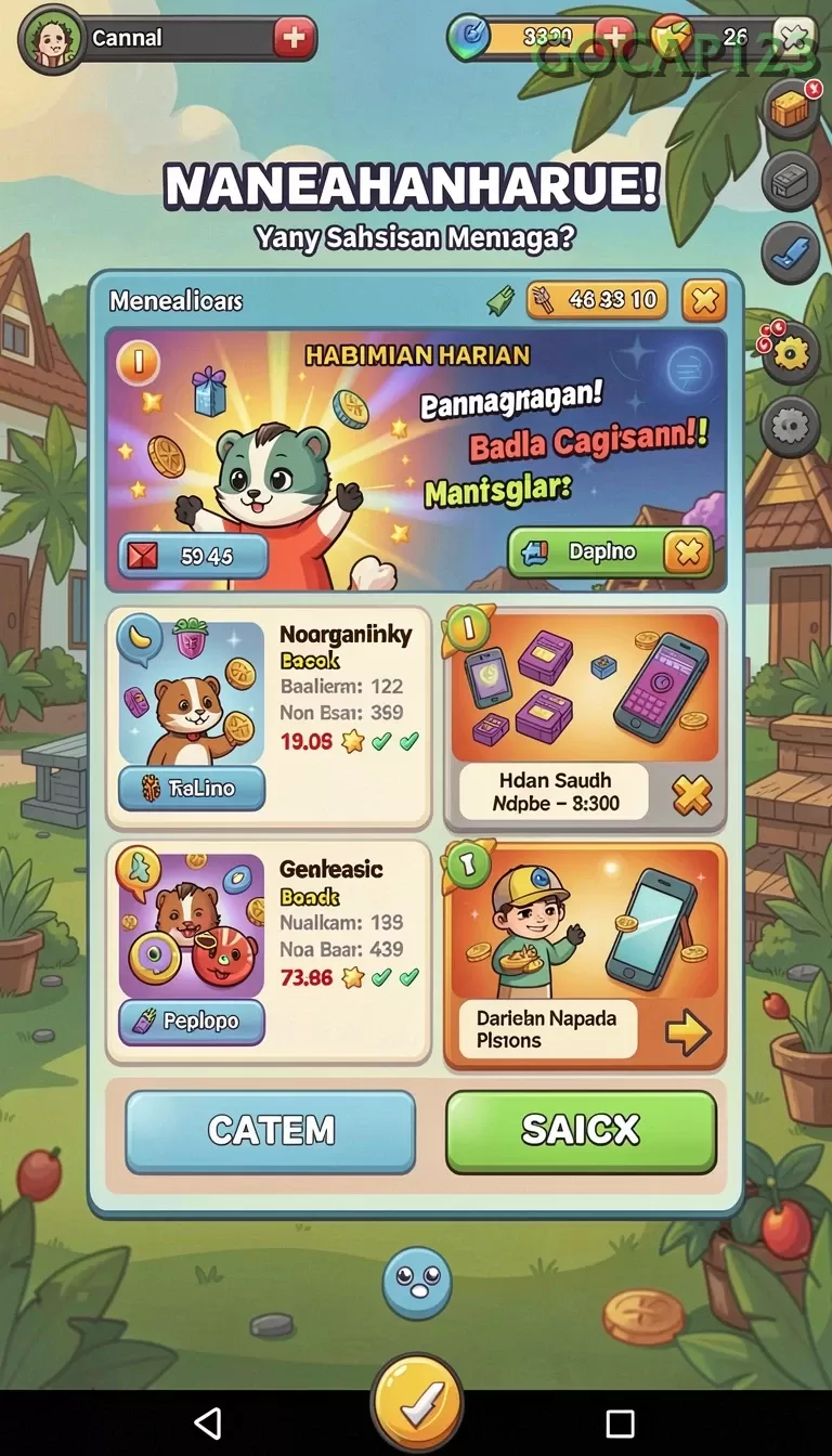 Cuplikan layar MPO2888 — aktivitas