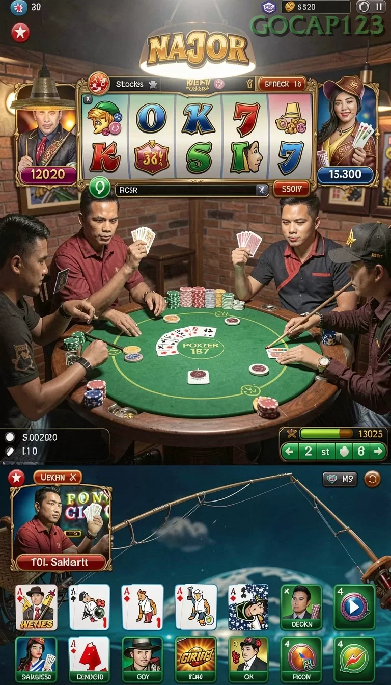 Cuplikan layar H03 — menu navigasi